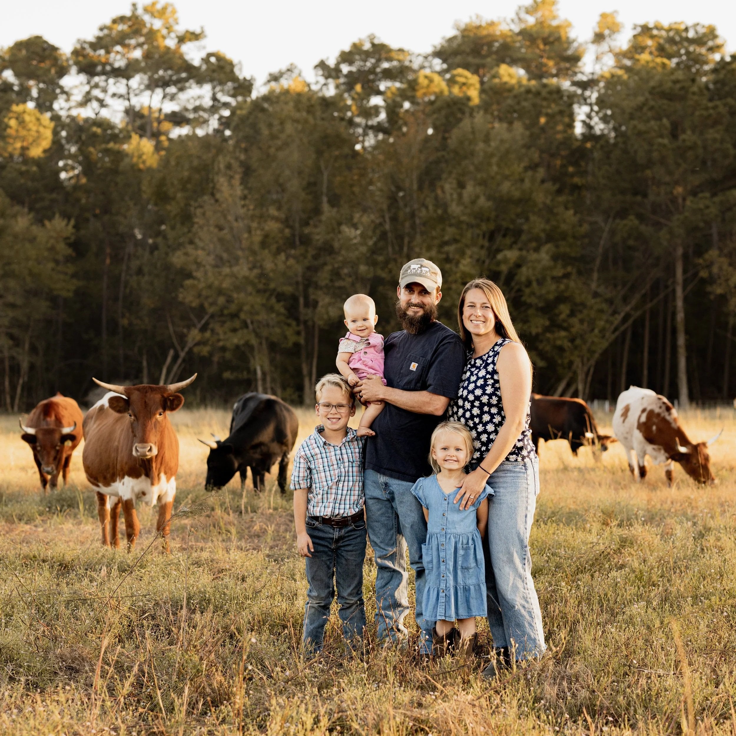 family+with+cows